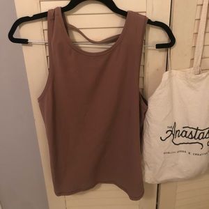 Lululemon Rulu Tank in Violet